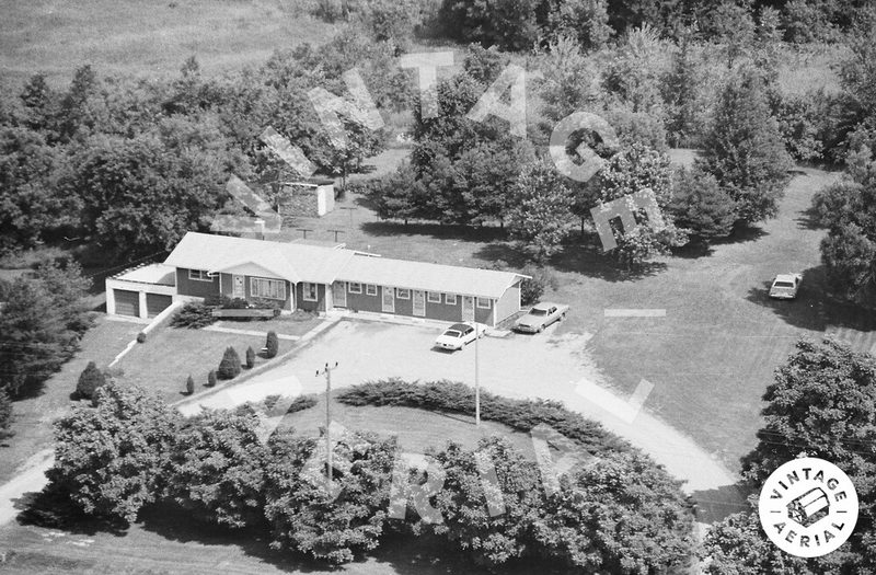 Redwood Motel - 1980 Aerial (newer photo)